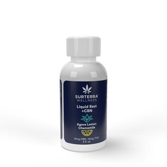 Agave Lemon Chamomile 1:1 (CBN:THC) [2fl oz] (10mg THC/10mg CBN) by Surterra Wellness