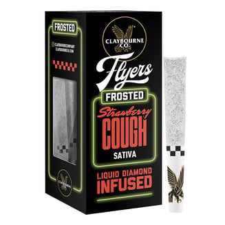 Claybourne — Strawberry Cough - Frosted Flyers