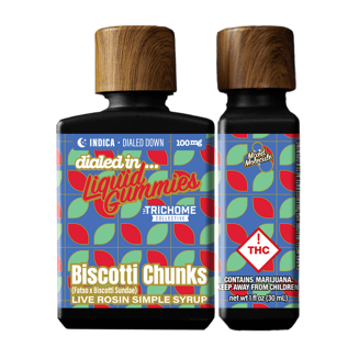 100mg - Biscotti Chunks - Rosin Drops by Dialed In Gummies