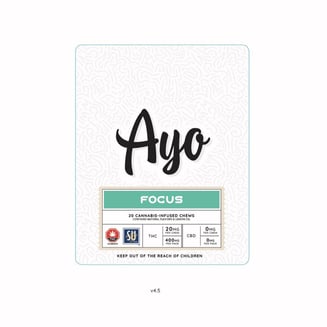 Focus [20pk] (400mg Thc) by AYO