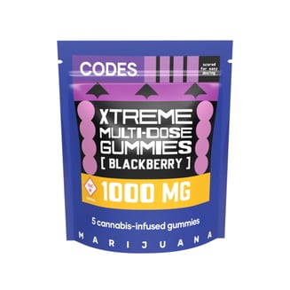 Blackberry Xtreme [10pk] (1000mg) by Codes