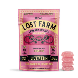 Strawberry Lemonade x Napa [10pk] (100mg) by Lost Farm