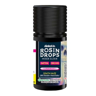 100mg - Death Haze - Rosin Drops by Dialed In Gummies
