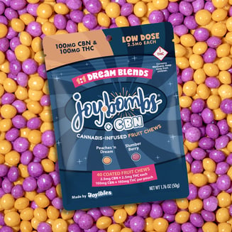Joy Bombs + CBN 1:1 Dream Blends - 100mg THC (40pk / 2.5mg THC & 2.5mg CBN ea) by Joy Bombs by Joyibles