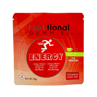 Energy (200mg CBD/50mg THC/100mg Caffeine) by Funktional