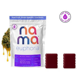 Euphoria - GMO Cookies - Triple Berry [2pk] (100mg) by nama