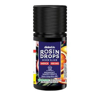 100mg - Midnight Mahoi Mints - Rosin Drops by Dialed In Gummies