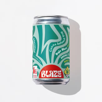 Baja [6oz] (100mg THC/40mg Caffeine) by Blaze