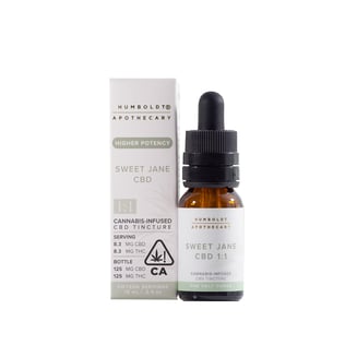 1:1 Sweet Jane [15ml] (125mg CBD/125mg THC) by Humboldt Apothecary