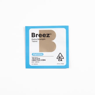 Breez — Extra Strength Nighttime Sample