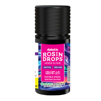 100mg - Double Diesel - Rosin Drops by Dialed In Gummies