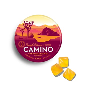 'Uplifting' Pineapple Habanero [10pk] (100mg THC) by Camino