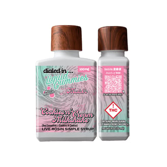 Cookies 'n' Cream Milkshake 282 (100mg) by Dialed In Gummies