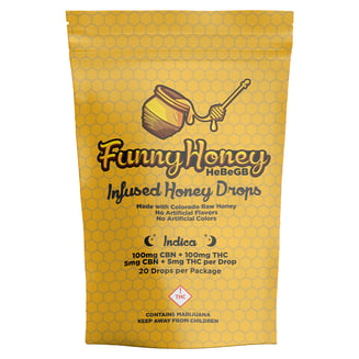 Indica [20pk] (100mg CBN/100mg THC) by Funny Honey