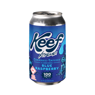 Blue Razz Xtreme [12oz] (100mg) by Keef