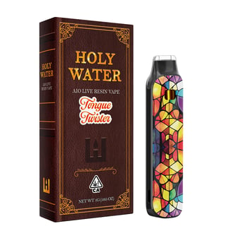Holy Water: Tongue Twister