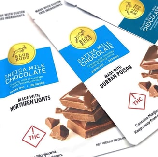 Dark Chocolate - Sativa (100mg) by BlueKudu