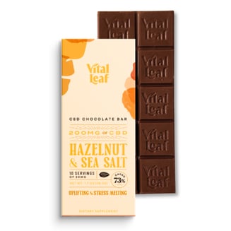 Hazelnut & Sea Salt (200mg CBD) by Vital Leaf