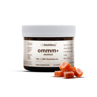 CBD/THC Unwind Synergy - Berry [30pk] (750mg CBD/150mg THC) by CBDistillery - Village Farms Company
