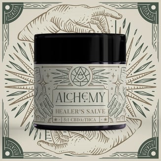 Healer's Salve 5:1 (CBDA: THCA) [2oz] (500mg CBDA/100mg THCA)