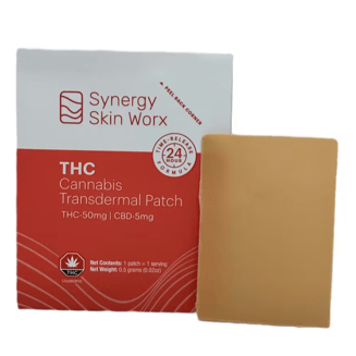 10:1 Transdermal Patch (5mg CBD/50mg THC) by Synergy Skin Worx