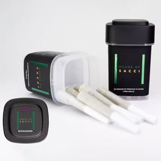 Permanent Marker Dog Walkers 7 Pack Pre-Rolls 3.5g by House of Sacci