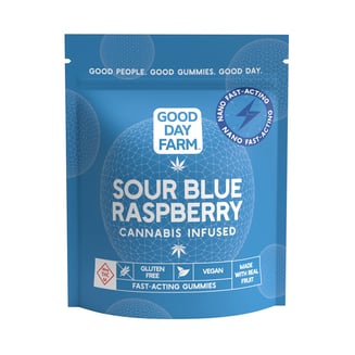 Sour Blue Raspberry [10pk] (100mg)