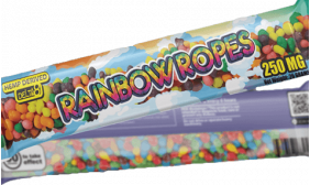 Rainbow Ropes (250mg) by Flame
