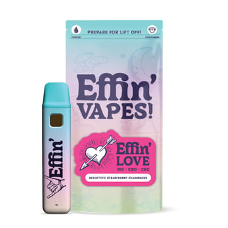 14:1:1 Seductive Strawberry Champagne [1000mg] by Effin'