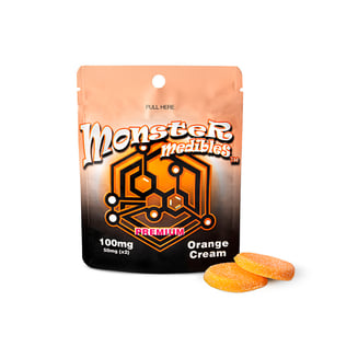 Orange Cream (200mg) by Monster Medibles