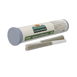 Apples & Bananas Pre-Roll 0.5g 2-Pack by SunMed Growers
