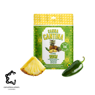 Pineapple Jalapeno [10pk] (100mg) by Canna Cantina