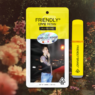 Apricot Ringz [1000mg] by Friendly Brand