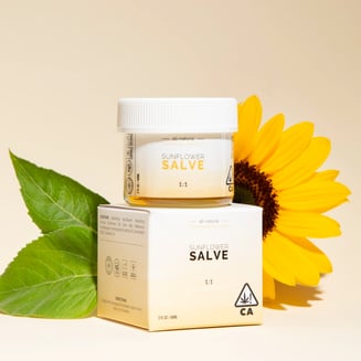 1:1 Sunflower Salve (100mg CBD/100mg THC) by Made From Dirt