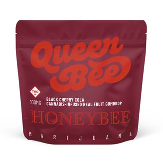 Black Cherry Cola Gumdrop [1pk] (100mg) by Honeybee