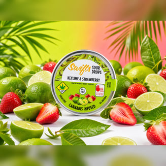 Key Lime Strawberry [20pk] (100mg) by Swifts