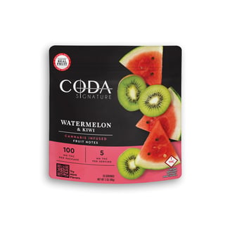 Watermelon & Kiwi [20pk] (100mg THC) by Coda Signature