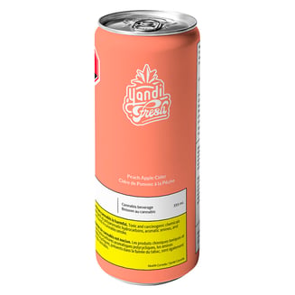 Yandi Fresh THC Infused Peach Apple Cider [355ml] (10mg) by Yandi Fresh