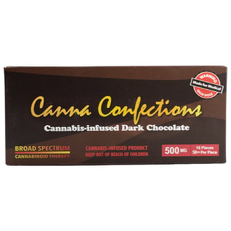 Dark Chocolate (500mg) by Canna Confections