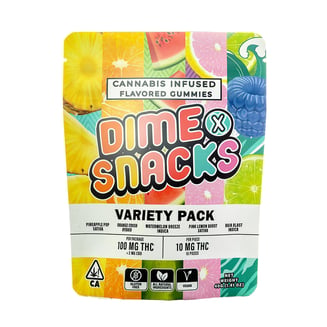 Variety Pack [10pk] (100mg) by Dime Snacks