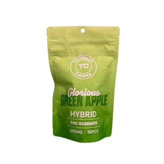 Glorious Green Apple [10pk] (200mg) by Thunder Canna