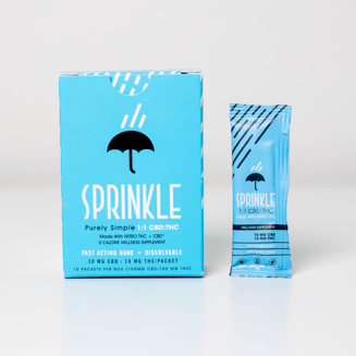 CHILL 1:1 Dissolvable 100mg THC | 100mg CBD by Sprinkle