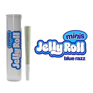 Blue Razz - .6g - Infused Preroll by Jelly Roll