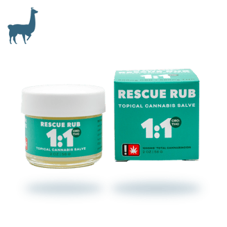 1:1 Rescue Rub THC [2oz] by East Fork Cultivars
