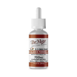 1:1 Balance 700mg [30ml] (350mg CBD/350mg THC) by Dr. May