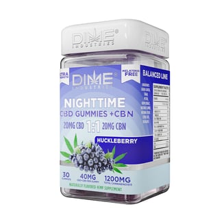 Balanced Line HEMP: Huckleberry [30pk] (600mg CBD/600mg CBN) by Dime Industries