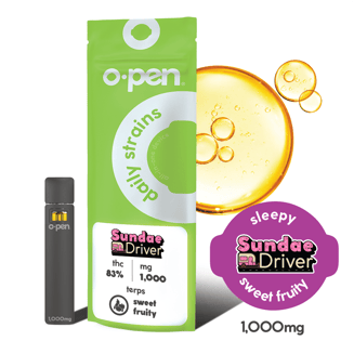 Sundae Driver [2000mg] by O.pen