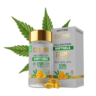 Anytime [30pk] (1500mg CBD/750mg THC/1500mg CBG) by Dime Industries