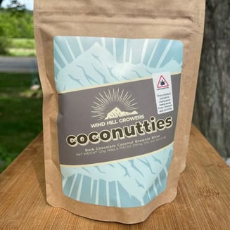 Dark Chocolate Coconut [5pk] (100mg) by Wind Hill Growers