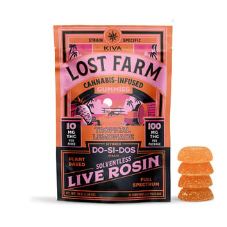 Tropical Lemonade x Do-Si-Dos [10pk] (100mg) by Lost Farm